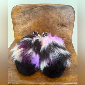 Ugg Fluff Yeah Slide. Tie dye Magnolia.  NWT